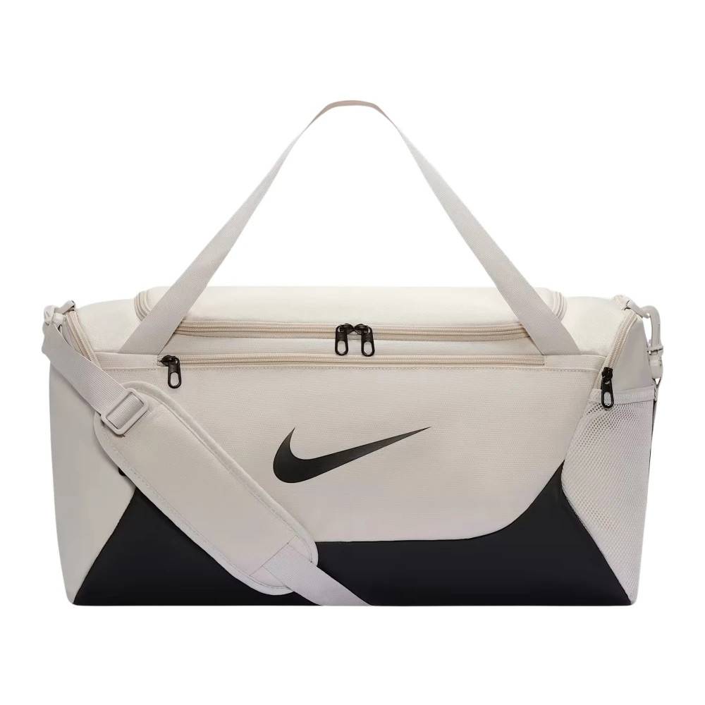 Nike Brasilia Træningsduffelbag - Træning - unisex - Hvid - ONE SIZE - Uld