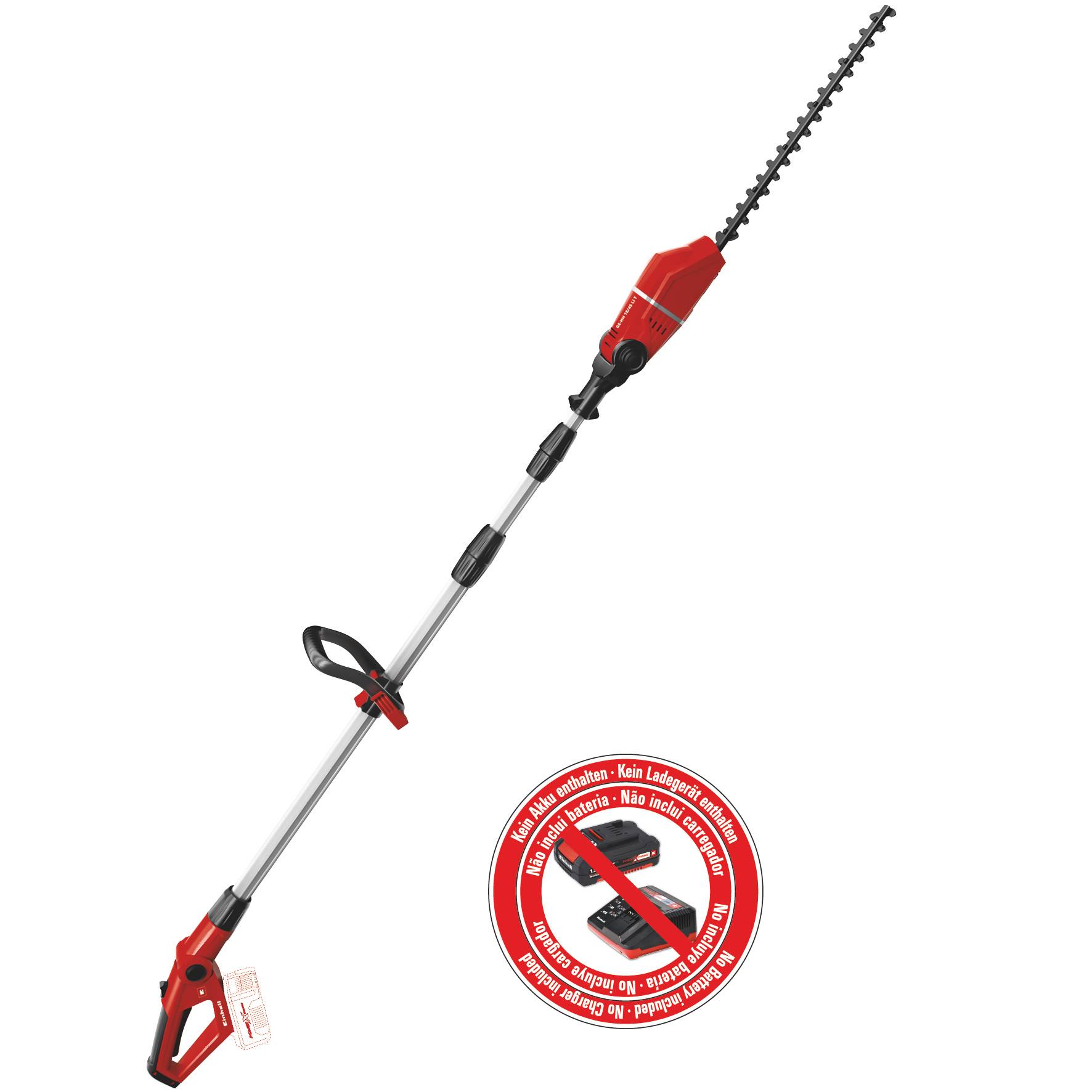 Einhell Hækkeklipper 45cm. m/Teleskopskaft Solo 18V GE-HH 18/45 Li T