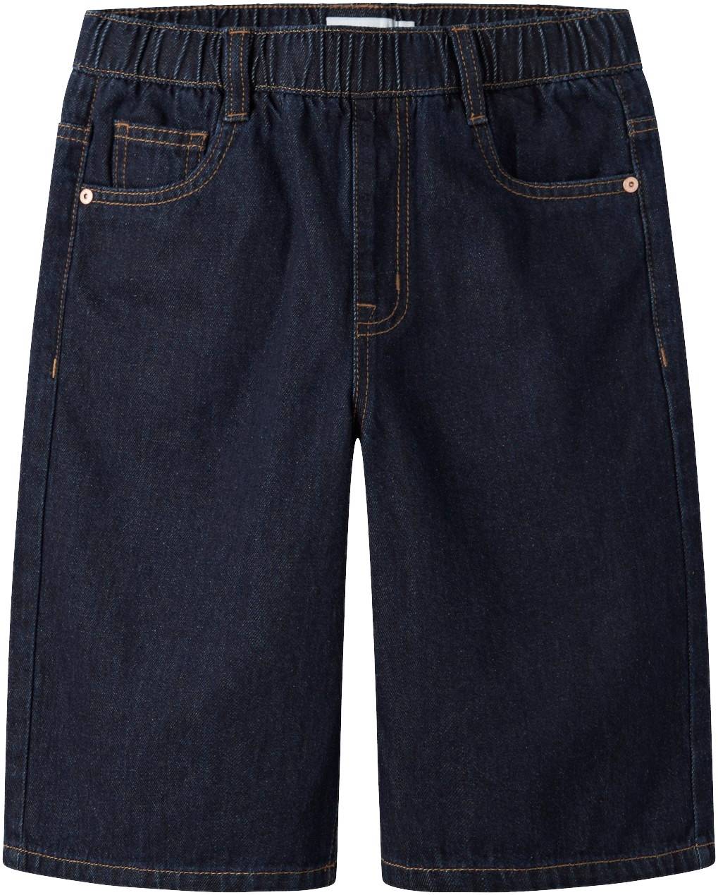 Name It Nkmben X Skater DNM Bermuda 8649by Stl. 146 pojkar - Shorts Från Magasin - Dark Blue Denim/unwashed (146)