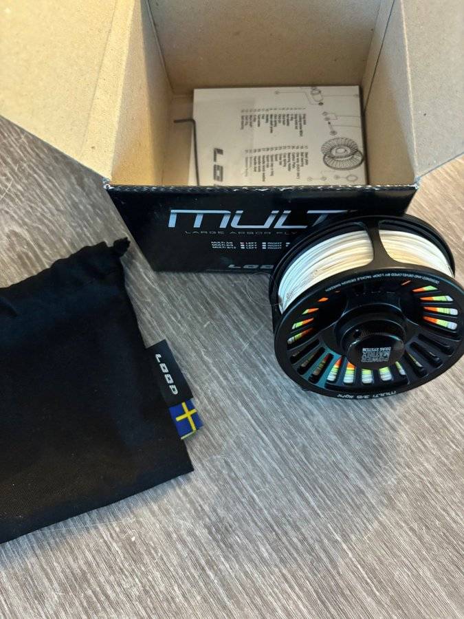 LOOP Multi 3/6 light flugrulle, large arbor
