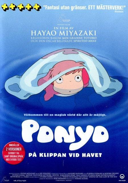 DVD - Ponyo: På klippan vid havet (Hayao Miyazaki) (Svensk utgåva) (Beg)