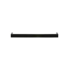 Kartell - Rail Towel Rack 60 cm Black Opaque - Håndklædeophæng - Ludovica + Roberto Palomba - Sort