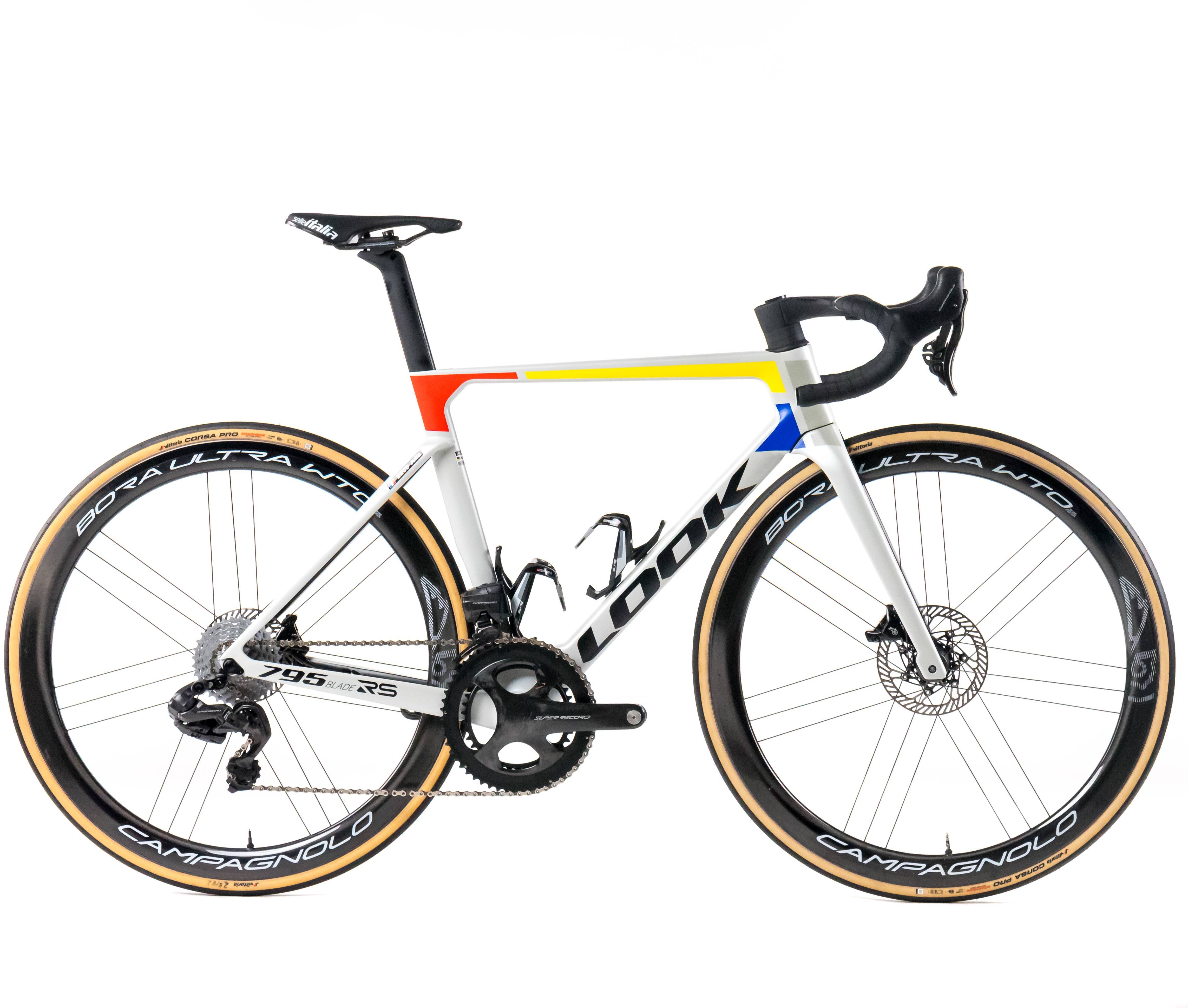 Look 795 Blade RS 2025 Team Cofidis Bego Julie size S Campagnolo Super Record WRL 12 - Bikeroom / S / Iconic Platinum White