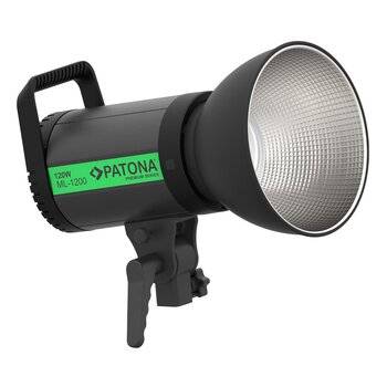 Patona Premium LED professional photo light video light LED 120W COB ML-1200 incl. carrying bag