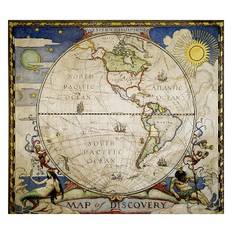 Western Hemisphere Väggkarta NGS Discovery