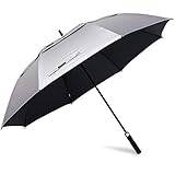 G4Free 142/162/172/182 cm UV-skydd golfparaply automatisk öppning ventilerad dubbel baldakin extra stort vindtätt paraply överdimensionerade solparaplyer