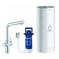 GROHE Red Duo Küchenarmatur und Boiler L-Size L-Auslauf chrom 30325001