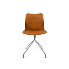Primum Chair - Bent Hansen Drejestel/stål Zenzo Læder Cognac