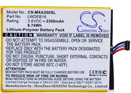 Batteri till Micromax Canvas Gold mfl