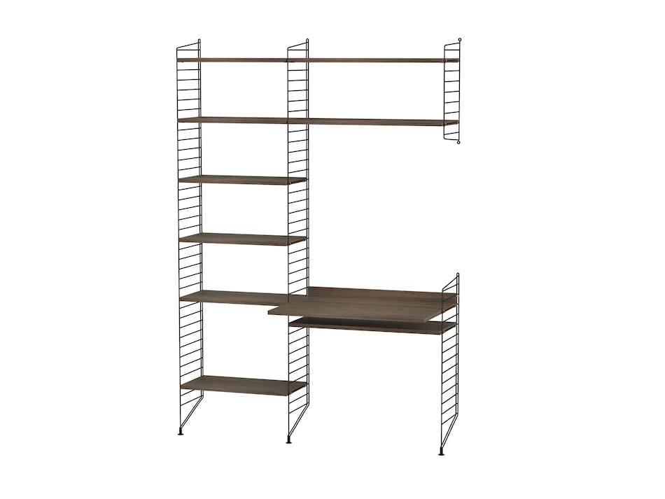Kontor, bundle G fra String Sort - valnød - Jacobsen Plus