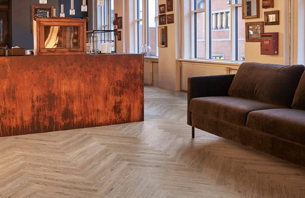 Timberman Novego Vinyl sildeben - Steel Oak 7,0x100x600 - 155009a.
