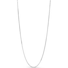 Enamel Box Halsband Silver N113S - Dam - 925 Sterling Silver