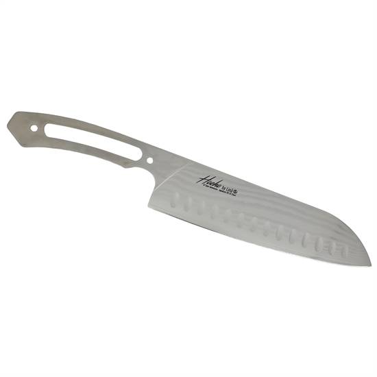 Knivblad Kökskniv Hocho Fulltång Damask - Santoku