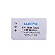 DuraPro 1 st R-IG7-batteri för Logitech Harmony One 720 720 Pro 785 850 880 880 Pro 885,890,890 Pro, H890,900,900 Pro fjärrkontroll DiNovo Edge DiNovo Mini Harman Kardon TC30