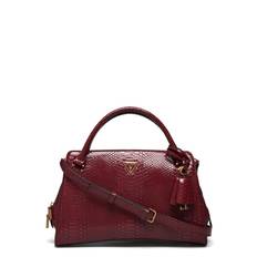 GUESS Annita Girlfriend Satchel |Röd |One Size