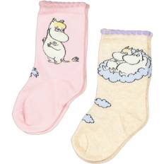 MarMar Copenhagen Socks Scallop 2pack Stl. 33-35 fepojkar - Strumpor Från Magasin - Lavender Moomin (33-35)