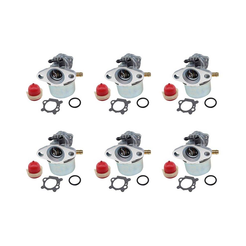 6X Mowers Carburetor for Briggs & Stratton Engine 799868 498254 497347 497314 498170 Carb 4Hp 5Hp 6Hp 6.75Hp 6.5Hp 7Hp