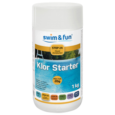 SWIM & FUN KLOR STARTER TABLETTER 1 KG