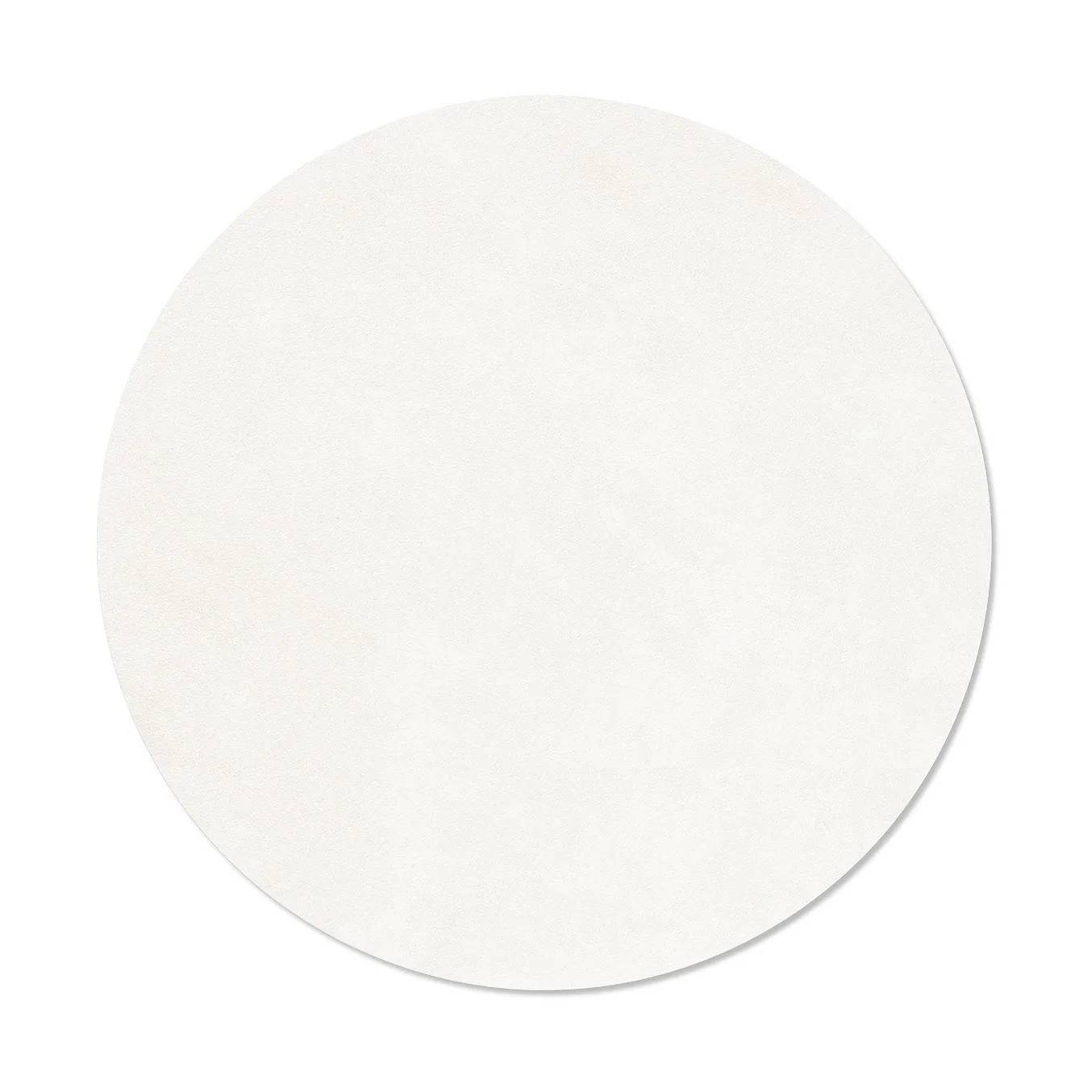 LIND DNA Nupo bordstablett Pure white, circle, L - Vit