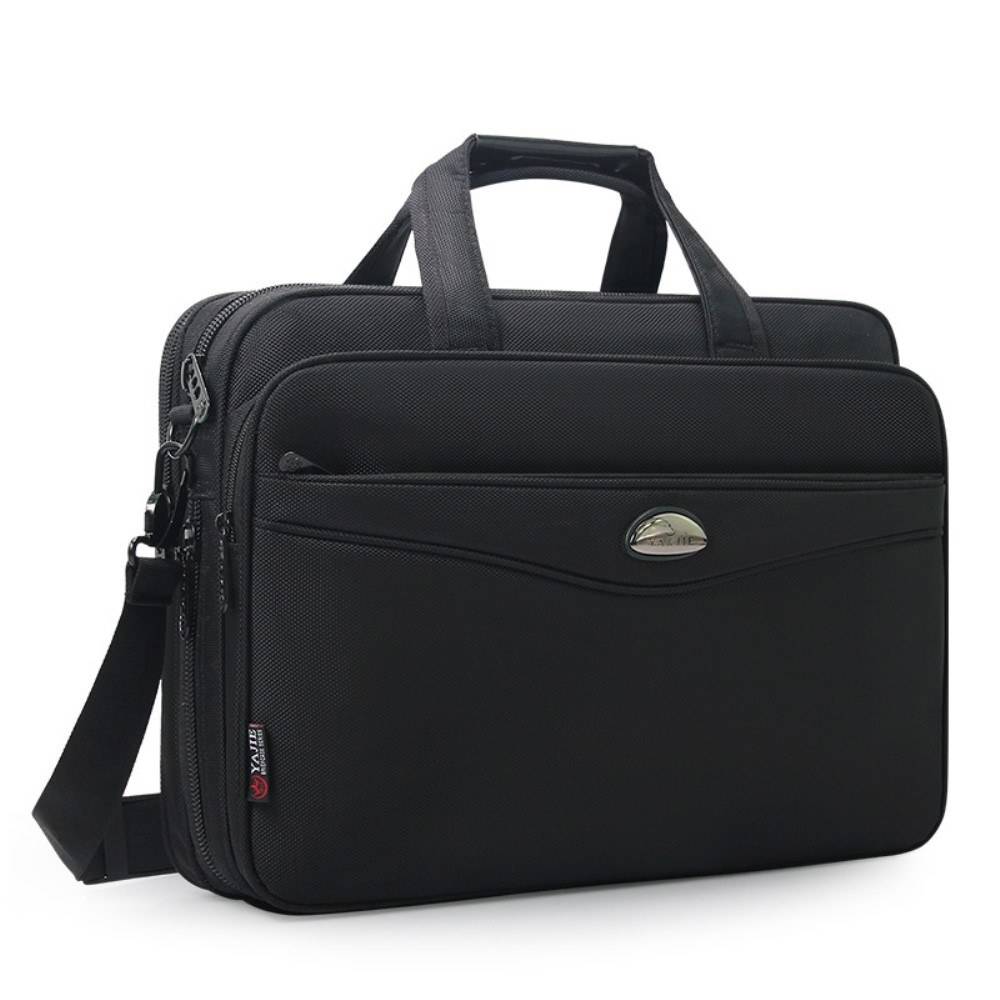 YAJIE skulder- /laptoptaske 40x30cm - Sort