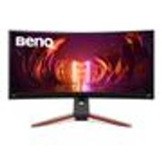 BENQ Mobiuz EX3410R - LED monitor - curved - 34" - 3440 x 1440 UWQHD @ 144 Hz - VA - 350 cd/m² - 3000:1 - DisplayHDR 400 - 1 ms - 2xHDMI, DisplayPort - speakers with subwoofer
