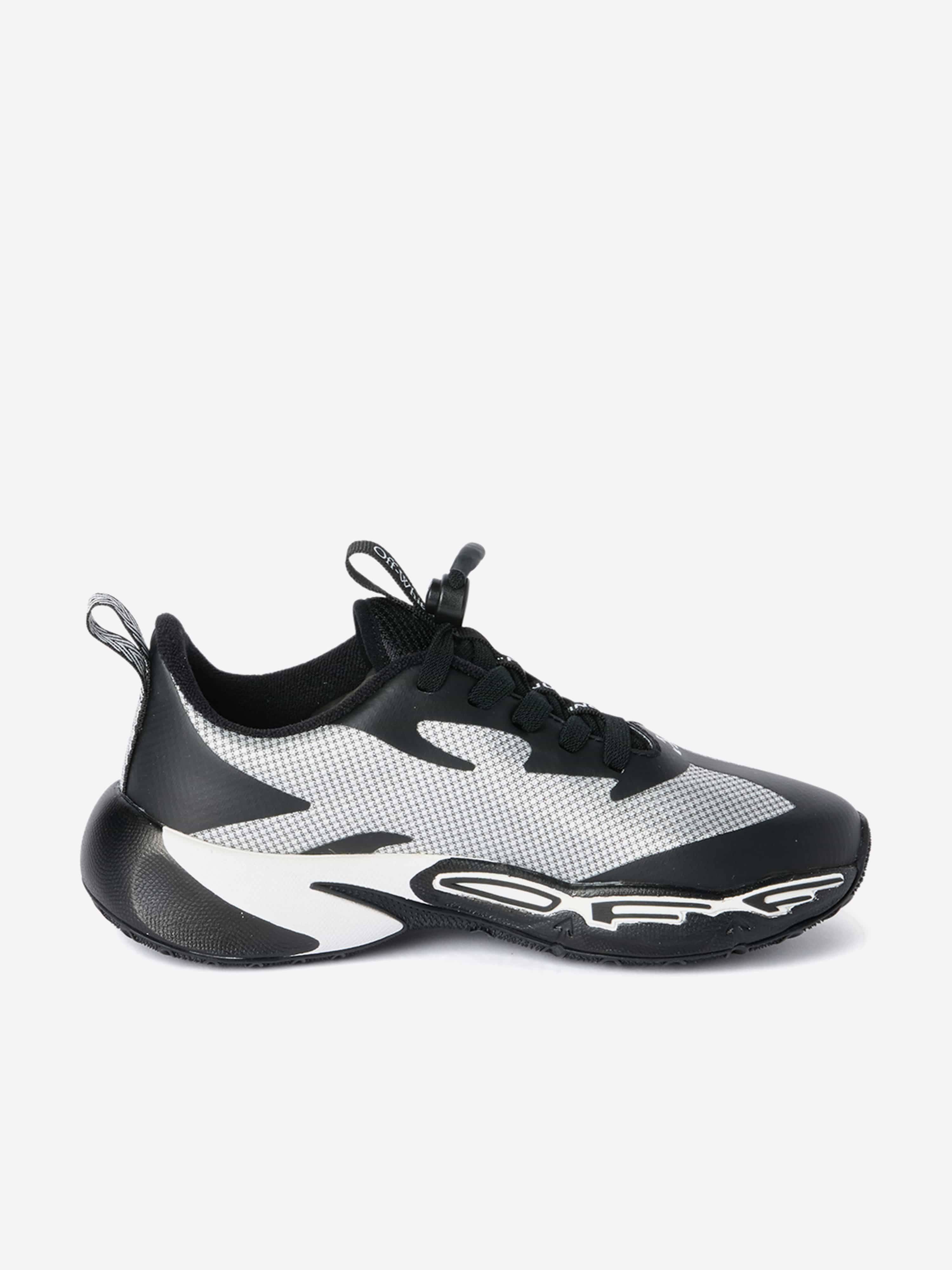 Off-White Kids For Jumping Trainers in Black - Black / EU 36 UK 3 (EU 36 UK 3)