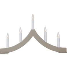 Star Trading Pagod Adventsljusstake 5L H27x45cm beige