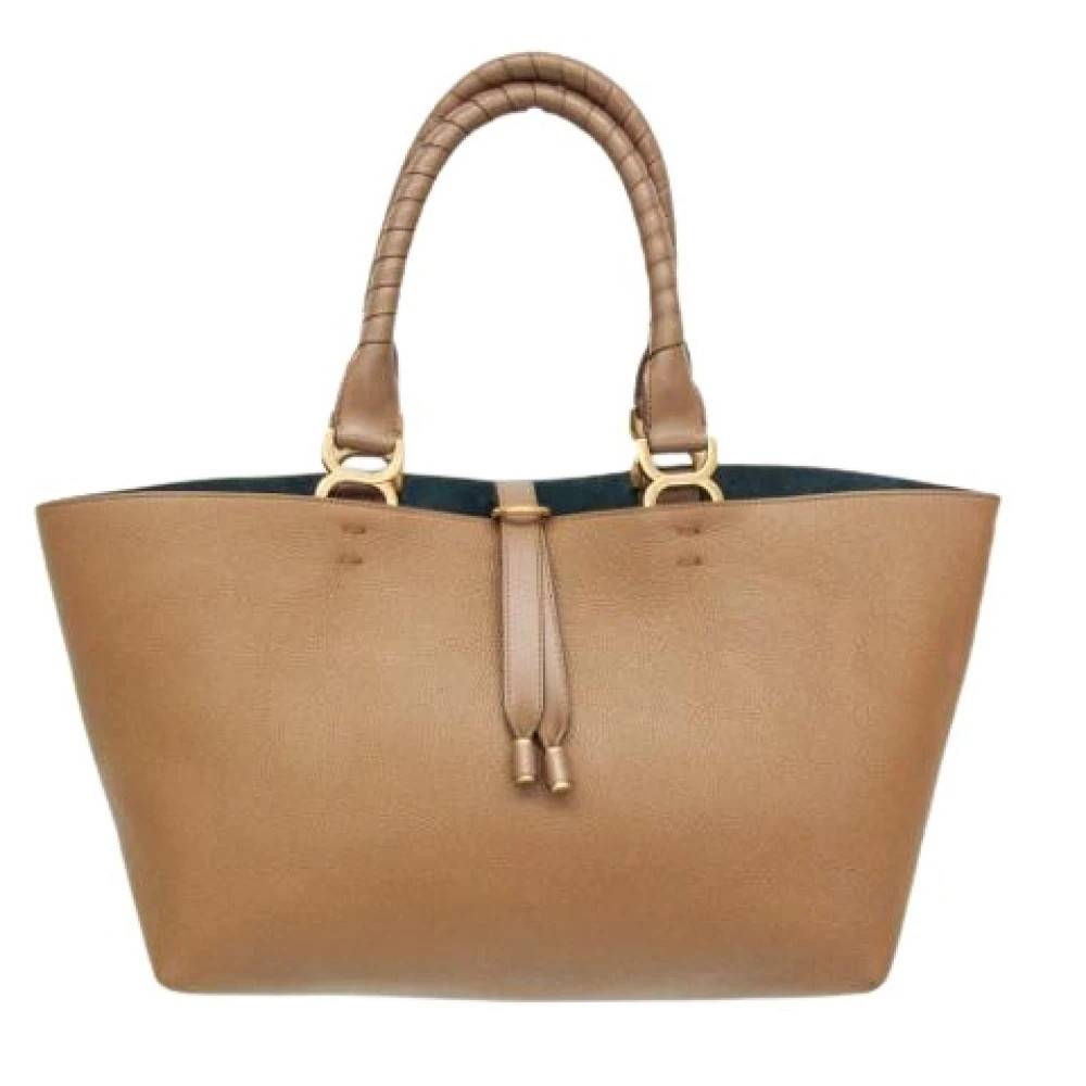 Chloé Pre-owned Pre-owned Marcy Tote Bag - Vintage - Dame - Beige - ONE SIZE - Uld
