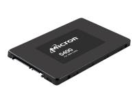 (ComputerSalg) Micron 5400 PRO - SSD - krypteret - 7.68 TB - intern - 2.5 - SATA 6Gb/s - 256-bit AES - Self-Encrypting Drive (SED), TCG Enterprise SSC