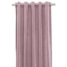 Gardinlängd ELISE i sammet enfärgade extra långa, 2x135x280cm, rosa