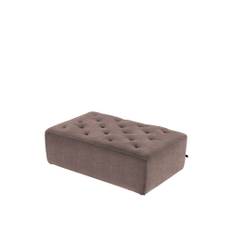Eilersen - Square Pall 60x100 cm Fabric Cat. 3 Cross 36 - Sittpuffar - Nils Juul Eilersen - Brun