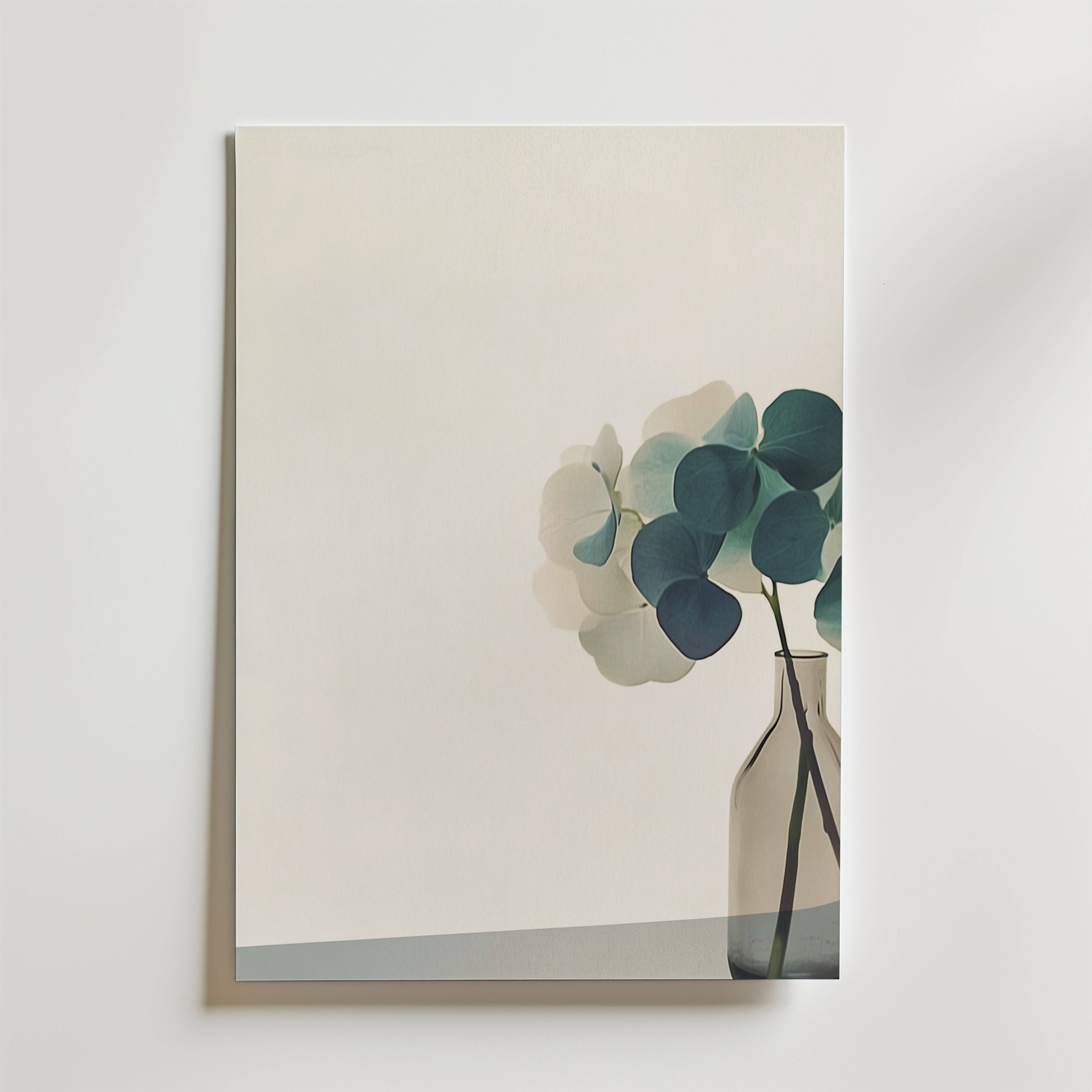 Hydrangea Haven Poster - Fine Art Poster 21x30 cm