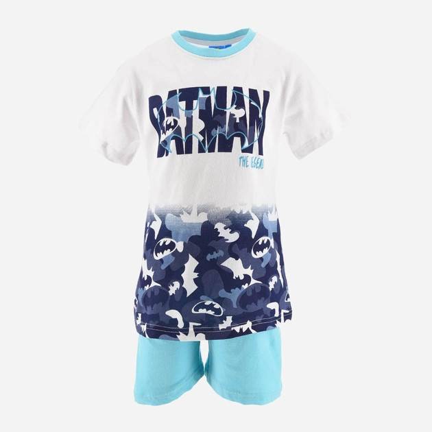 Batman Shadow blå kort pyjamas barn 4 år / 104 cm