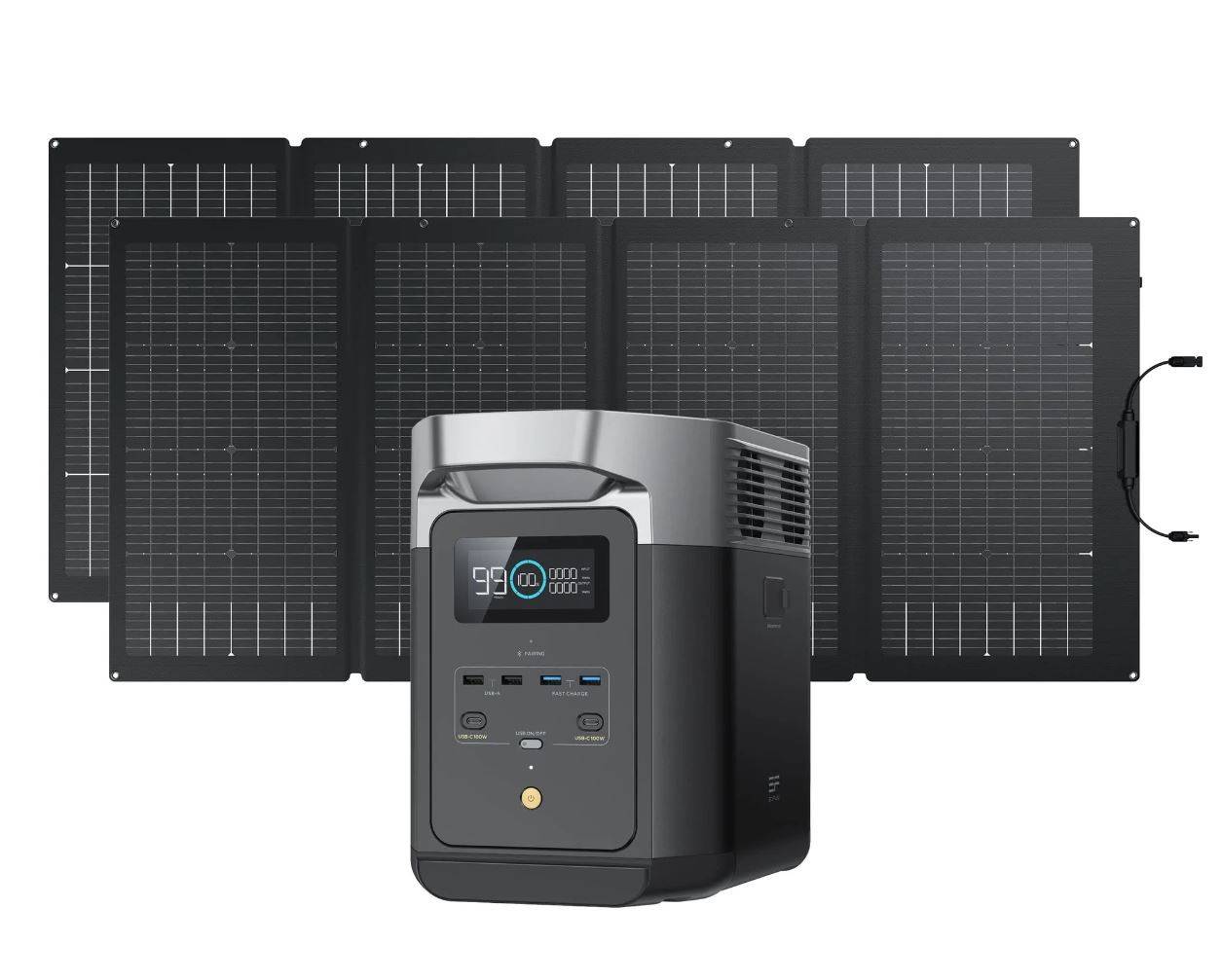 EcoFlow DELTA 2 + 2x 220W PSP