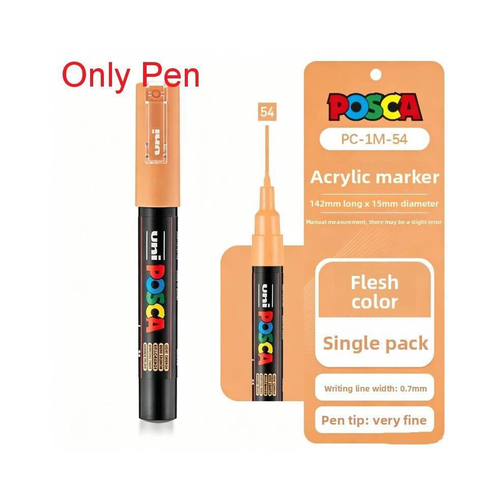 (Beige)Mitsubishi Posca Markers With Wide Color Range For Art Projects And Home Decor