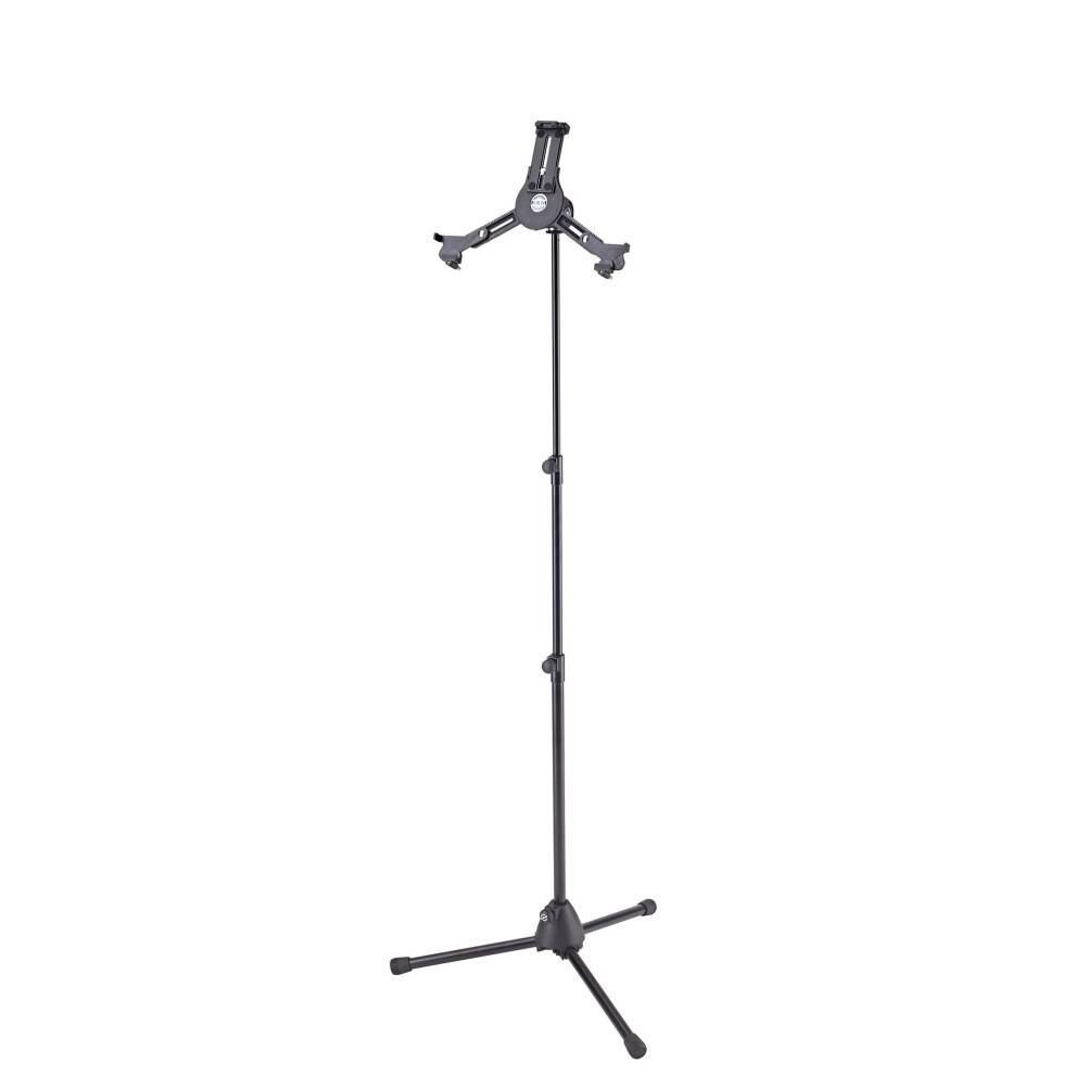 K&M Konig & Meyer 19793 Universal Tablet Mount/iPad Holder & Stand Rotate Tablet 360 Justerbar H?jde Stabil stativ Base Studie/Fjernbetjening Hje