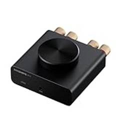 NEOHIPO BP10 Stereoförstärkare Bluetooth Förstärkare, Mini-Hifi Ljudförstärkare med Stereo-/Monoläge, AUX-ingång och Bluetooth-anslutning Inom 65ft/20m, för Passiva Högtalare/Bashögtalare