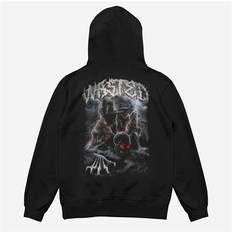 Wasted Paris HOODIE ZIP UNDEAD - BLACK