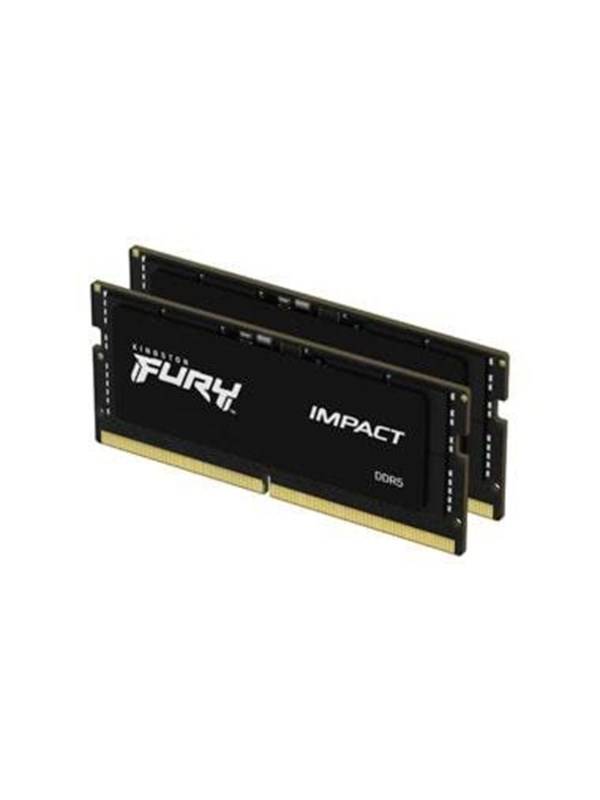 Kingston FURY Impact DDR5-5600 - 32GB - CL40 - Dual Channel (2 pcs) - Sort
