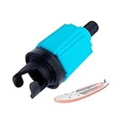Eoixuqba Paddle Board Ventil Adapter, Pump Adapter för Surfboard, Uppblåsbar surfbräda luftpumpadapter, Air Pump Inflator Pump Connector, Air Valve Adapter för Paddle Board, Kajak, Uppblåsbar båt