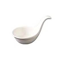 såsbåt Vit Mini Ceramic Creamer Kanna Sås Sås Båt Porslin Servering Sirap Kanna Mjölk Kaffe Grädde Kanna Dispenser Kanna fettavskiljare för såsbåt(90ml)