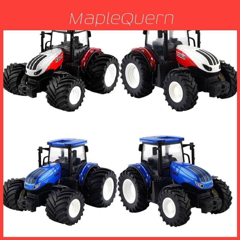 2.4g Legering RC Bondgårdsteknik Traktor Leksak För 4-6 År Barn