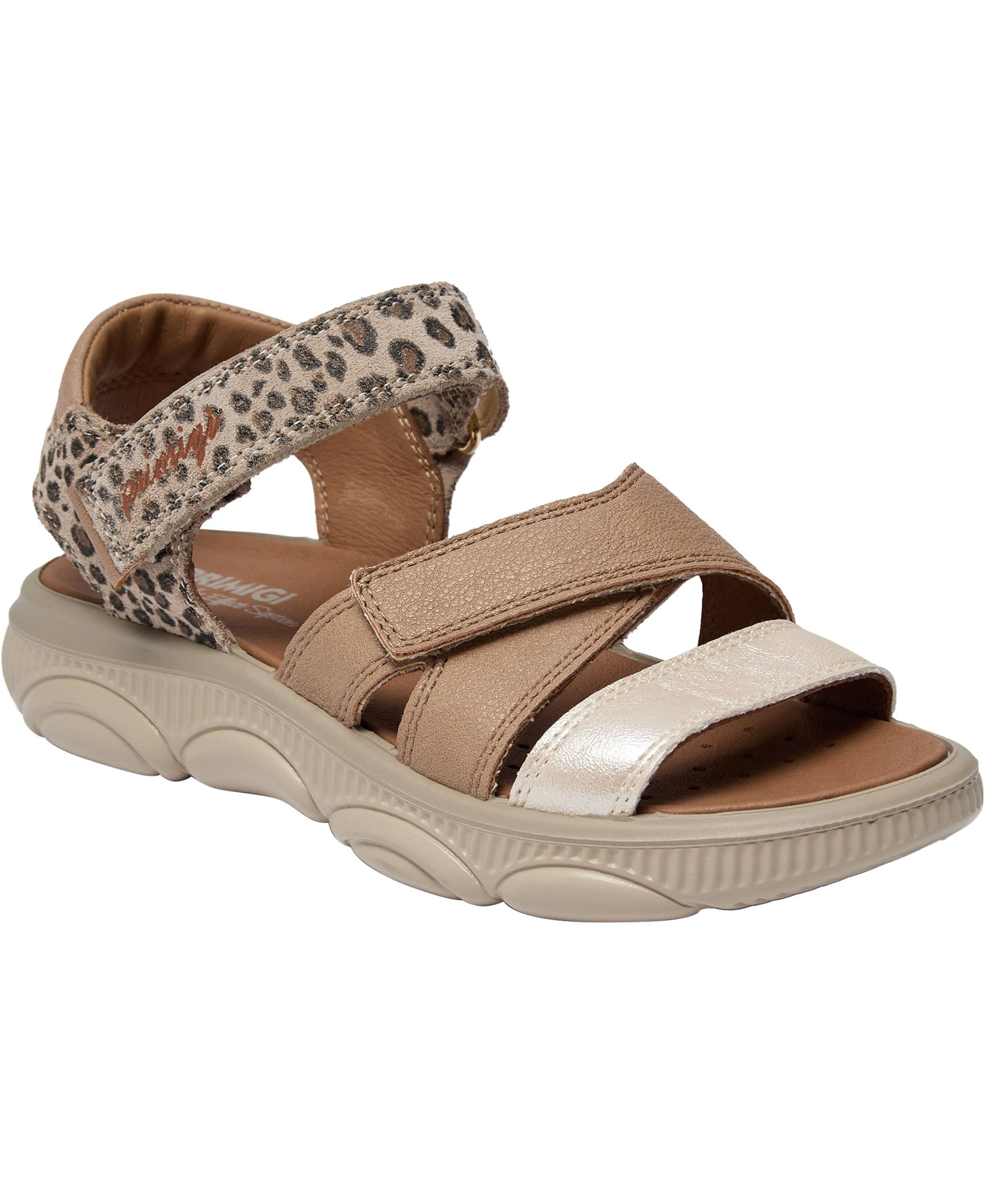 Primigi PAJ 13904 Printed Suedesynthetic L Beige-taupe Sandaler Str 32 - hos Magasin.