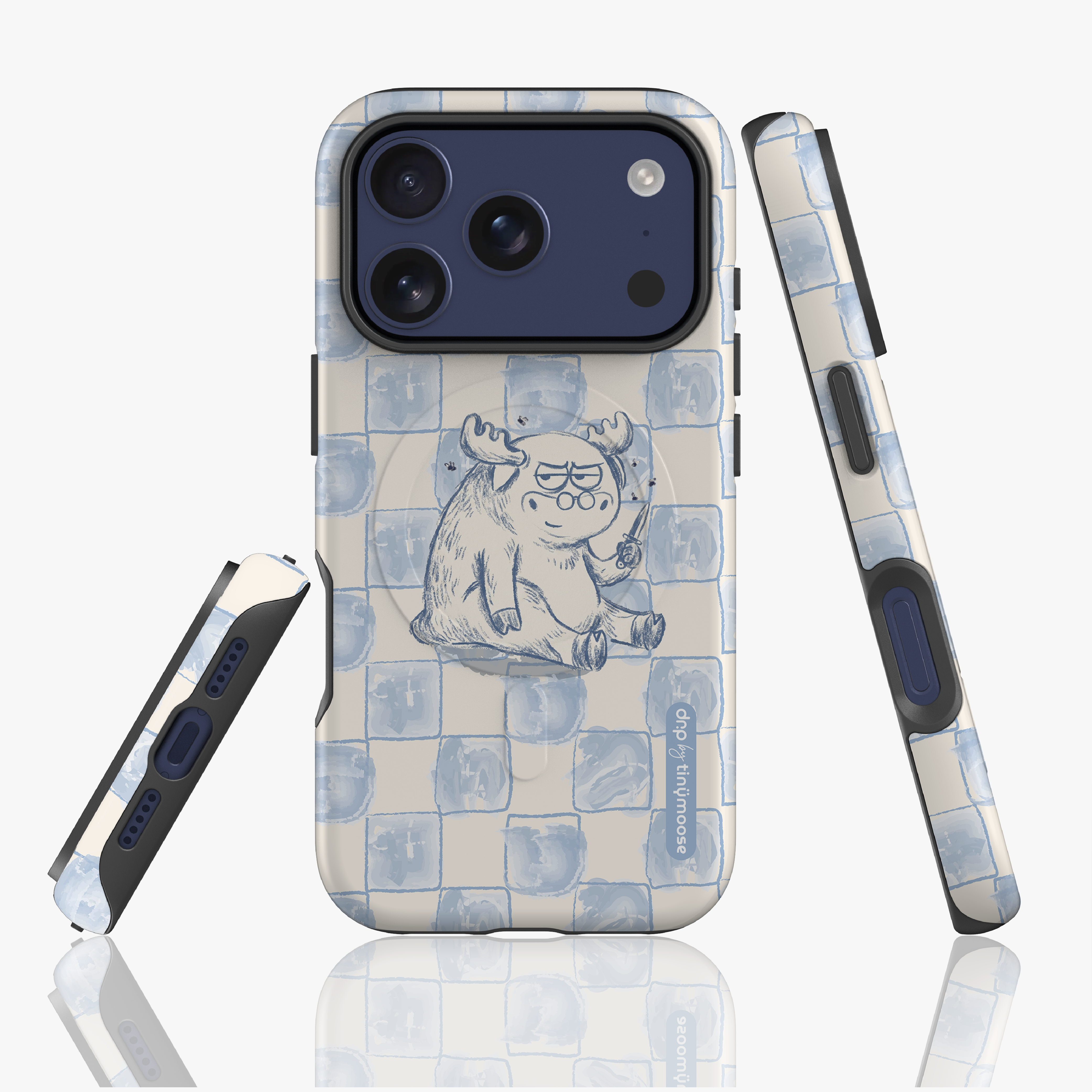 Grumpy Moose Glossy MagSafe Tough Case for iPhone - iPhone 17 Pro / Gloss