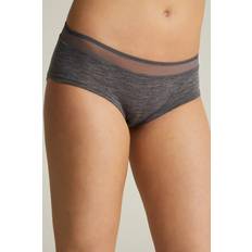 Juliana Pants Hipster Trusse - Merino Uld - Grå Melange