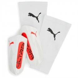 Puma Ultra Light Sleeve - White / Glowing Red