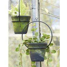 Svea Planteophæng sort metal - ø 18 cm
