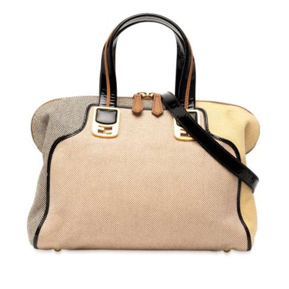 Fendi Vintage Pre-owned The Chameleon Handbag - Vintage - Dame - Beige - ONE SIZE - Uld