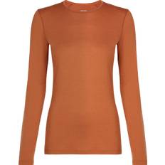 Icebreaker Women's 200 Oasis Long Sleeve Crewe Dusty Clay, L