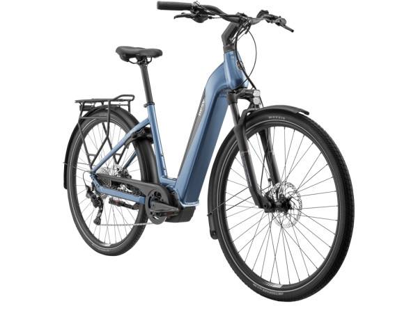 BESV TR 1.3 Trekking cykel 10 Gear 630Wh dame dark onyx blue gloss - Cykelstørrelse 52 cm